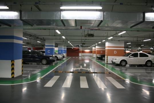 停車場(chǎng)分區(qū)地坪漆